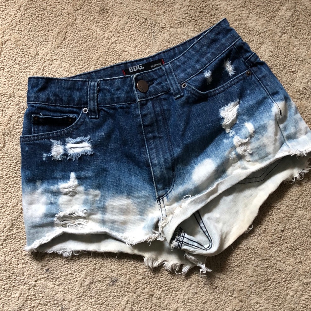 BDG Distressed Jean Shorts - Size 27